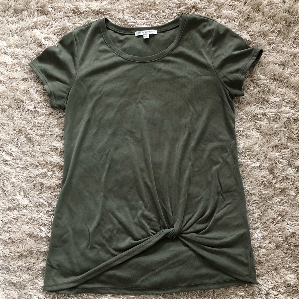 Green Envelope Top